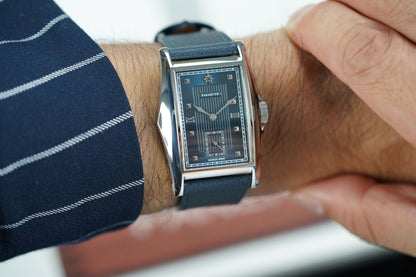 FARASUTE Creative Manual Square Customized Mechanical Movement Watch Men Luxury Sapphire Glass Small Second Wristwatches reloj