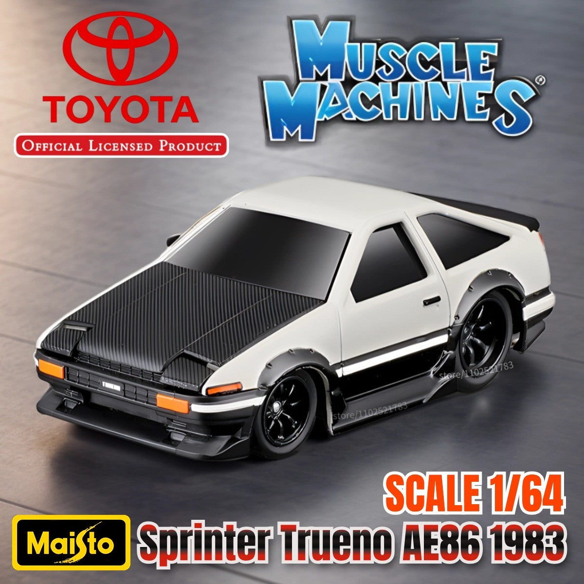 Maisto 1:64 Muscle Machines Nissan Skyline GT-R R34 Carro Modelo Diecast Escala American Monster Transport Figura Brinquedo Menino