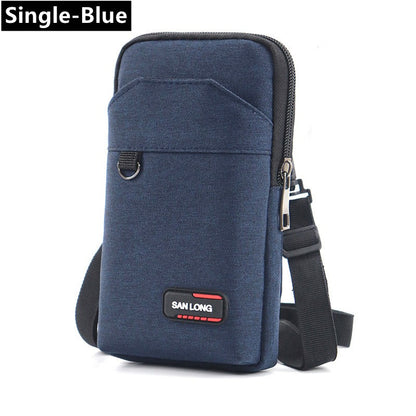 New Waterproof Waist Bag Purse Single/double Layer Outdoor Military Waist Fanny Pack Men Phone Pouch Camping Hunting Bags