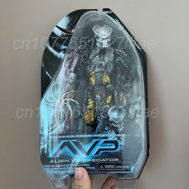 Figura de Alienígena, Máscara de Predador Celta, Figura de Predador com Cicatriz, Figura de Ação de Alienígena, Brinquedos de Modelo, Boneca Articulada, Presente de Natal