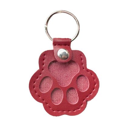Chaveiro Memorial de Pelo de Animais de Estimação de Couro PU, Relicário de Lembrança para Pelo de Gato e Cachorro, Pingente para Guardar Pelo de Animais de Estimação, Acessórios para Pendurar em Bolsas