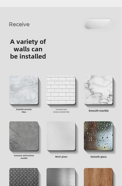 Toilet storage rack, non perforated washbasin, light luxury bathroom, wall mounted toilet, toilet wall storage rack