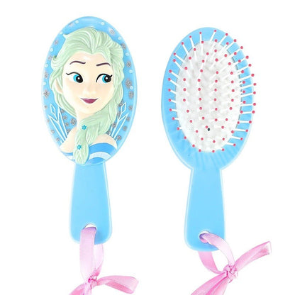 Pentes de Princesas da Disney para Meninas Frozen Elsa Branca de Neve Ariel Bela Escovas de Cabelo Cuidados com o Cabelo do Bebê Pentes de Almofada de Ar Presentes
