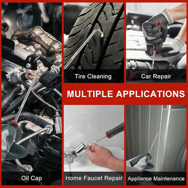 4-12 Pcs Precision Car Oil Seal Screwdriver Set O-Ring Gasket Puller Removal Tool Pick Hook Durable Tool