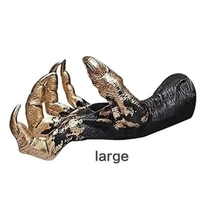 Halloween Decoration Jewelry Display Rack Hanger Witch Hand Wall Hanging Statue Resin Retro Aesthetic Art Sculpture