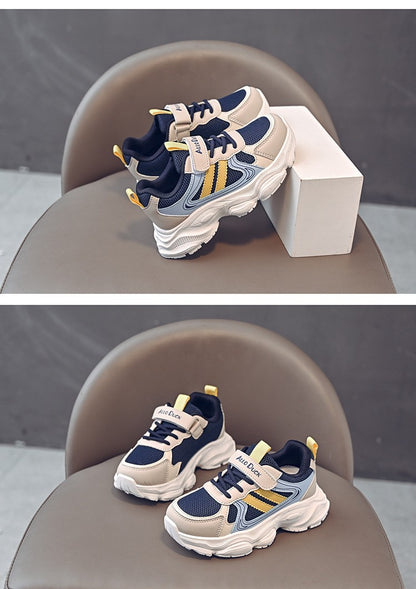 2025 Spring Autumn New Boys Kids Sport Shoes Girl Baby Toddler Mesh Breathable Casual Running Shoes Soft Soled Children Sneakers