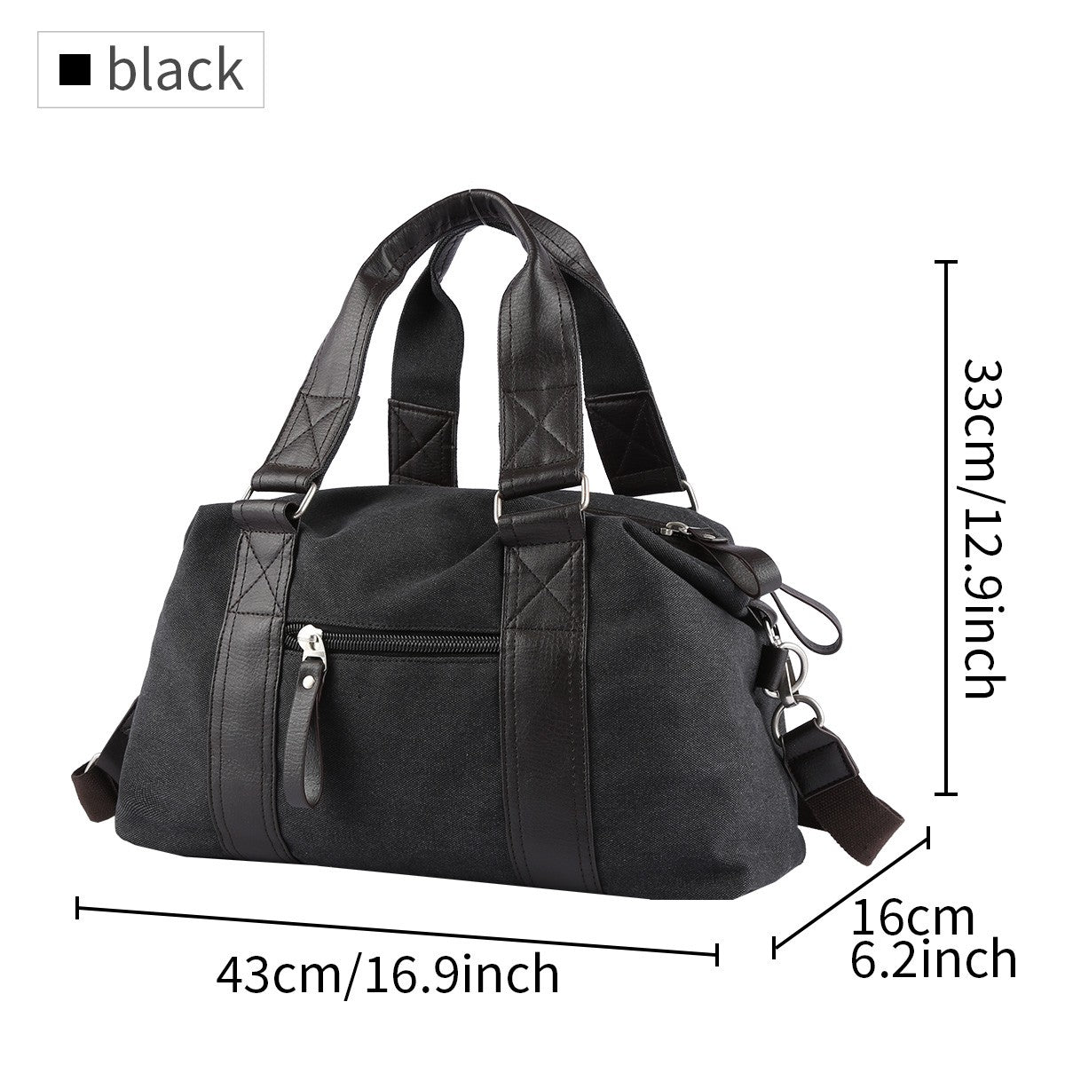 Bolsa Masculina de Lona, Bolsas Casuais de Negócios para Notebook de 15.6 polegadas, Mochila de Viagem de Ombro Fashion e de Alta Qualidade
