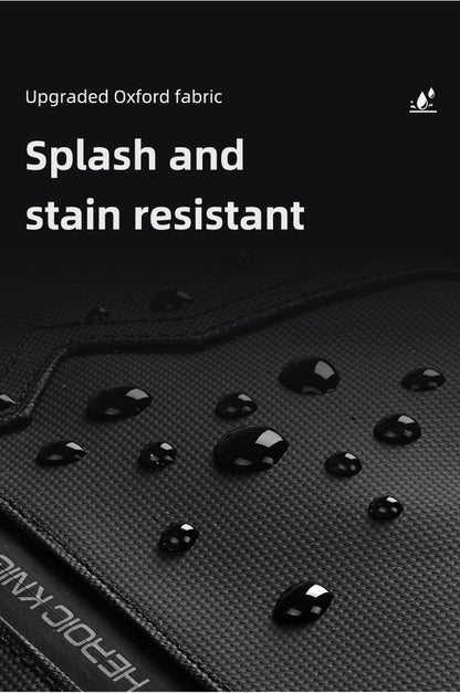 HK Anti-theft Men's Shoulder Bag Waterproof Chest Crossbody Bag with USB Oxford Leisure Satchel Multi-Pockets Sling Bag for Male