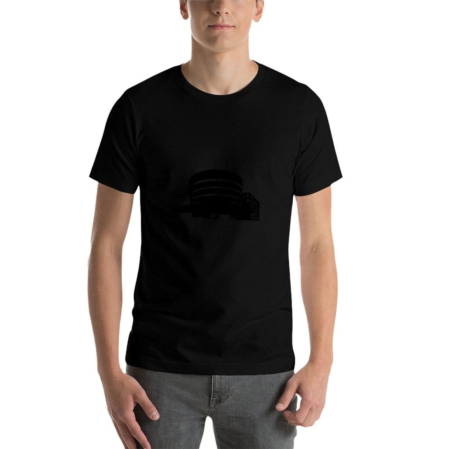 shirts t man t men t quality man shirts T-Shirt Guggenheim luxury brand plain for museum T-Shirt high man shirt