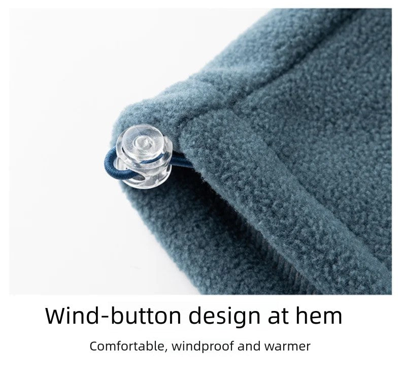 2025 New Style Stand Collar Sweater Half Zipper Pullover Long Sleeve Polar Fleece Men's Autumn And Winter Thick Base Warm