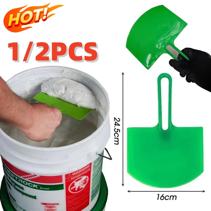 Espátula de Massa 1/2PC Faca Curva Raspador de Balde Espátula para Gesso Acabamento de Drywall Raspagem de Decalques Ferramentas de Construção