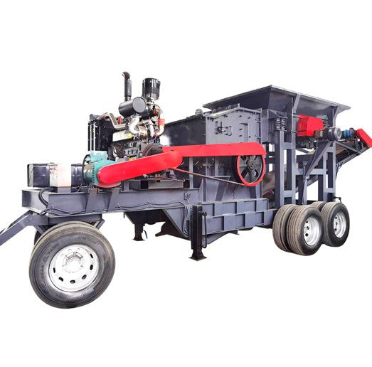 Powerful 30T/H Small Stone Crusher Gold Mining Stone Crushers