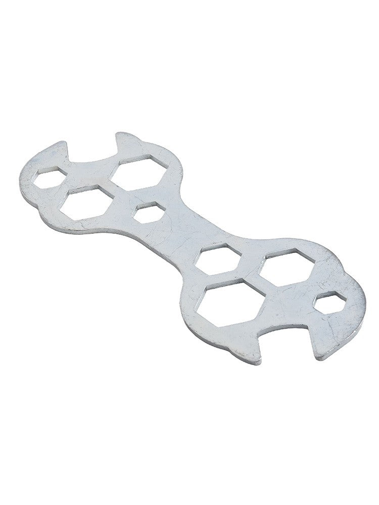 Chave Sextavada Mini de Aço Chata 10 em 1 8-17mm Chave Allen para Bicicleta Ferramentas de Reparo Ferramenta Manual Doméstica para Materiais de Reparo