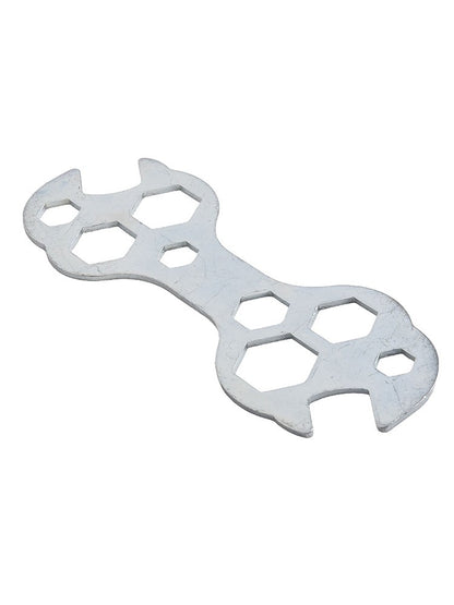 Chave Sextavada Mini de Aço Chata 10 em 1 8-17mm Chave Allen para Bicicleta Ferramentas de Reparo Ferramenta Manual Doméstica para Materiais de Reparo