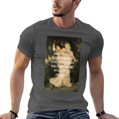 sappho T-Shirt t shirt man plain anime t shirts oversize T-Shirt