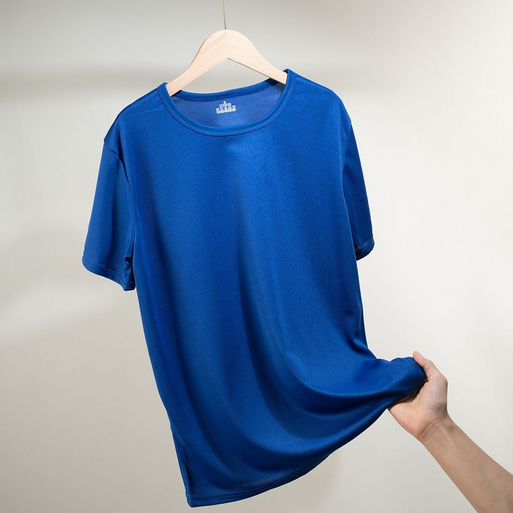 Men's Quick Dry Short Sleeve Sport T Shirt Gym Jerseys Fitness Shirt Trainer Running T-Shirt Boy Teenager Breathable Sportswears