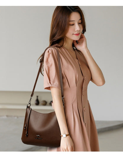 Genuine Brand Top Quality Pu Leather Shoulder Crossbody Sac Luxury Women Bags Handbags Designer Casual Female Messenger Bag 2025