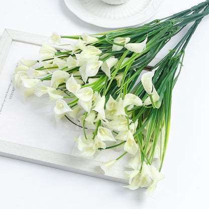 Artificial Flowers Bouquet 33cm Fake Flowers for Home Room Decor Garden Wedding Decoration Outdoor Vase Flower Arrangement Plant