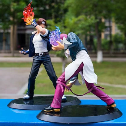 18cm The King of Fighters '98 SNK Anime Figura Kyo Kusanagi Iori Yagami Action Figures Arcade Jogo Periférico PVC Modelo Brinquedo Presente