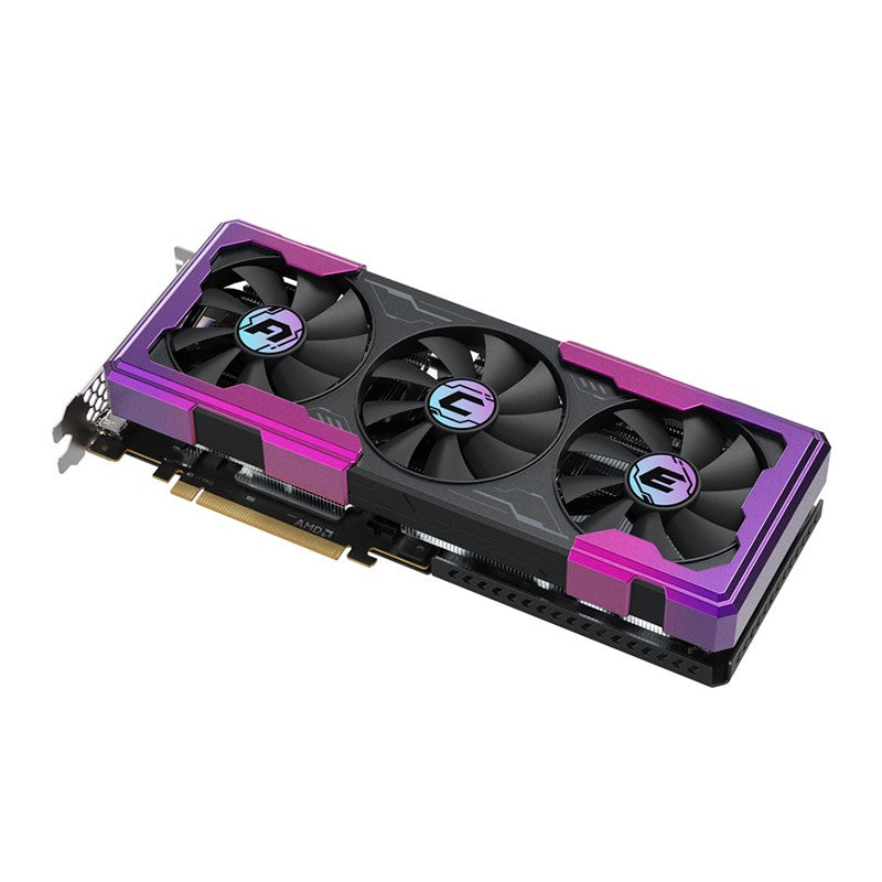 ?Yeston GAME ACE RX 9060 XT 16GB GDDR6 - Barramento de 256 bits, DP 2.1a/HDMI 2.1b, Design Cyberpunk? Placa de Vídeo
