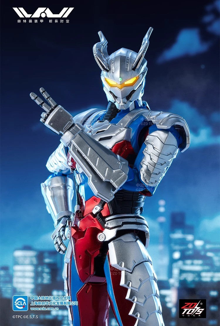 Boneco Articulado Ultraman ZD Toys Kotaro Higashi Terno Zero Terno Tiga Terno Ace Ultra Seven Ultraman Jack Modelo Colecionável Adulto