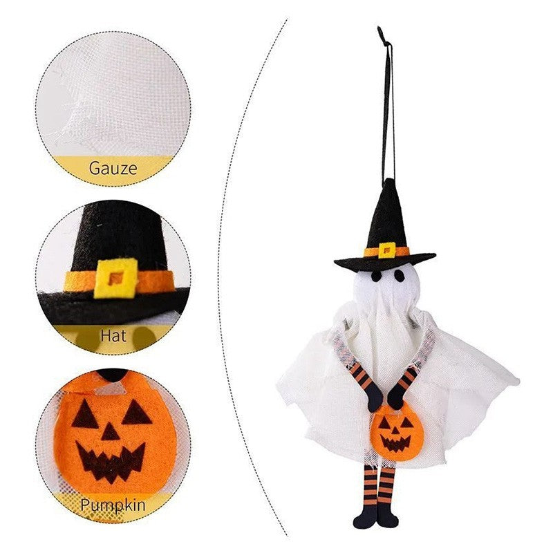 Halloween Hanging Ghosts Pendants Halloween Decorations 2026 Day of The Dead Party Favors Party Black Cat Accessories