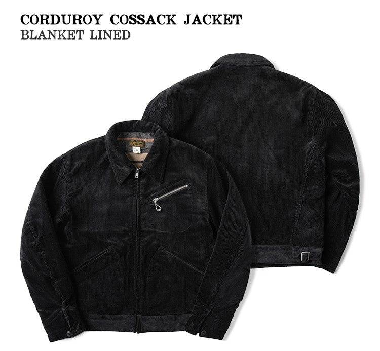 Rugged Bronson Thickened Heavy Corduroy Coat Cossack Short Jacket Fleece Liner Jacket Cool