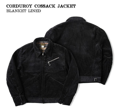 Rugged Bronson Thickened Heavy Corduroy Coat Cossack Short Jacket Fleece Liner Jacket Cool