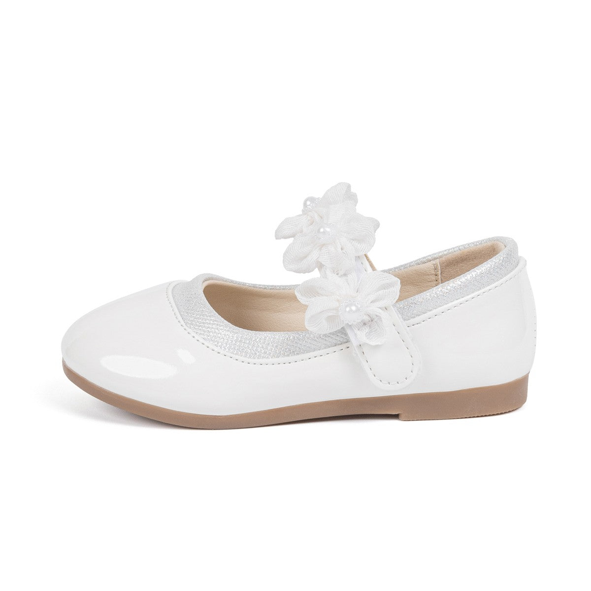 Fashion Children's Flat Shoes Non-slip PU Leather Shoes 3-colors Comfortable Wear-resistant All-season Mary Jane Princess Shoes