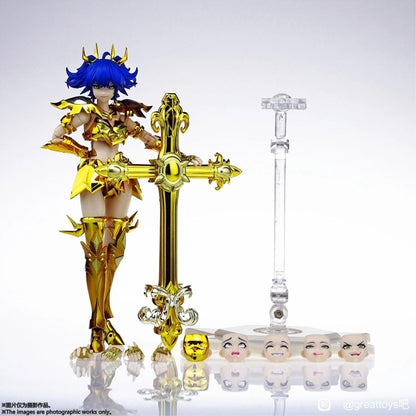 Novo Grande Brinquedos/GT Saint Seiya Cloth Myth EX Câncer Pamela Contrato Sagrado Cavaleiros do Zodíaco Feminino Modelo de Boneca de Ação em Estoque