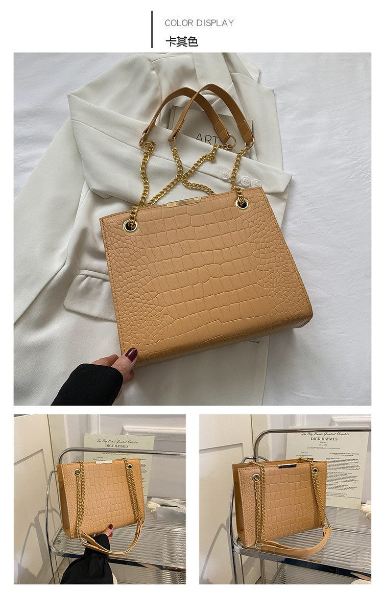 2025 Fashion Luxury Female Crossbody Bags for Women Designer Shoulder Bag Chain Solid Color Messenger Bag Handbags