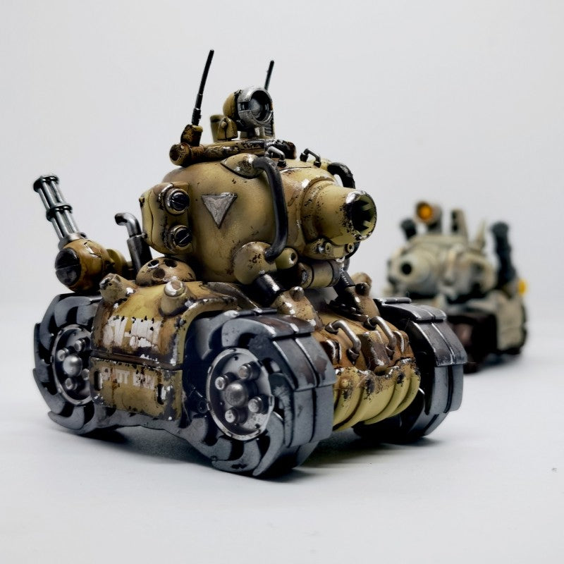 Em Estoque Metal Slug X Series Pequeno Modelo Montável Tanque Avião Caminhão Boneco Prisioneiro Modelo Brinquedos Presentes