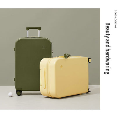 Mixi Puristic Design Travel Luggage Rolling Wheel Hardside Women Suitcase Men Trolley Case 16 20 Carry On/Big 22 24 26 28 Inch