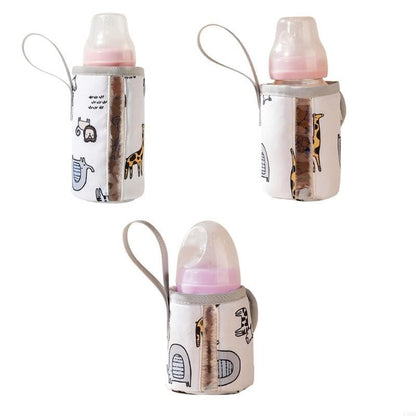 Baby Feeding Bottle Warm Cover Baby Bottle Insulator Sleeve Milk Bottle Protector Bottles Warm Keeping Cover Washable L8RB