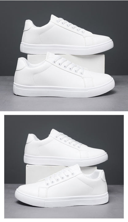 Sapatênis Masculino Mocassim Macio Confortável Casual para Homens Preto Sólido Branco Tênis Masculino Novidade 2025