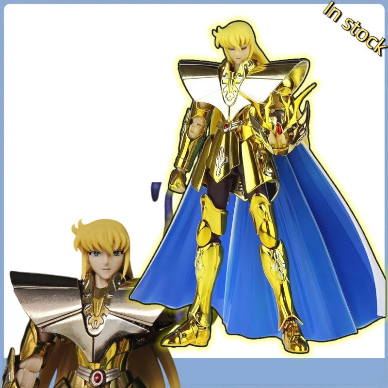 In Stock Reissue CS Chuanshen Saint Seiya Virgo Shaka Normal Color Saint Cloth Myth EX Anime Action Figure Collectible Model Toy