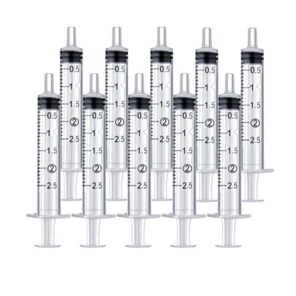 Seringa plástica de nutrientes reutilizável, 1ml-10ml, 10-20 peças, atacado, hidropônica, medição, também para cozinha