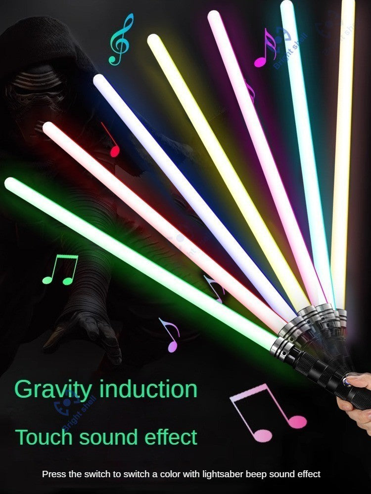 Metal Lightsaber Sword Toys RGB Light Saber 15Color Change Kids Soundfonts Force FX FOC Blaster Toys Jedi Sword Gift