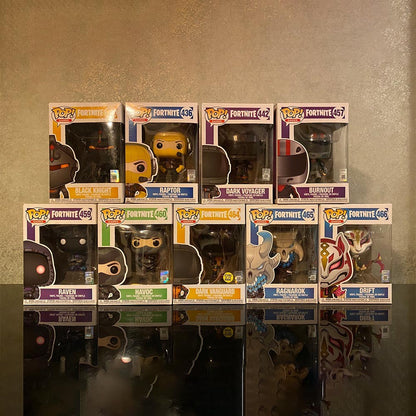 Funko Pop Fortnite Boneco Brite Bomber Modelo Moonwalker Rex Enfeites Dark Vanguard Boneca Raptor Brinquedo Colecionável Presente
