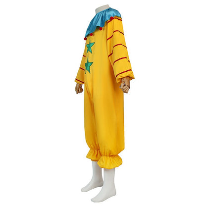 Game Killer Klowns From Outer Space Cosplay Costume Adult Unisex Jumpsuit Full Set Accessories Uniform Halloween Carnival Suits