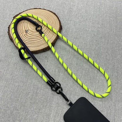 Corda de Pescoço Ajustável de 120 CM para Telefone, Alça Transversal, Destacável, Capa de Celular USB, Corrente de Ombro, Corda, Coleção 2025