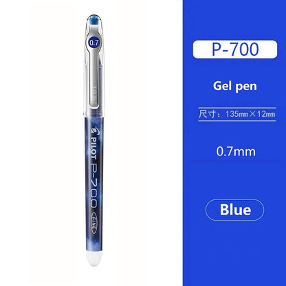 1pcs Japan Pilot Gel Pen P500/P700 for Writing Exam 0.5/0.7mm Signature Direct Liquid Large Capacity School Office Supplies