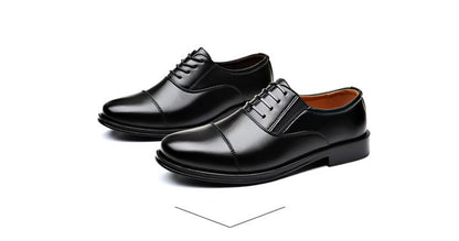 Mens Formal Leather Shoes Slip on Dress Wedding Casual Flats Luxury Walking Oxfords Office Work Zapatos Para Hombre Plus Size