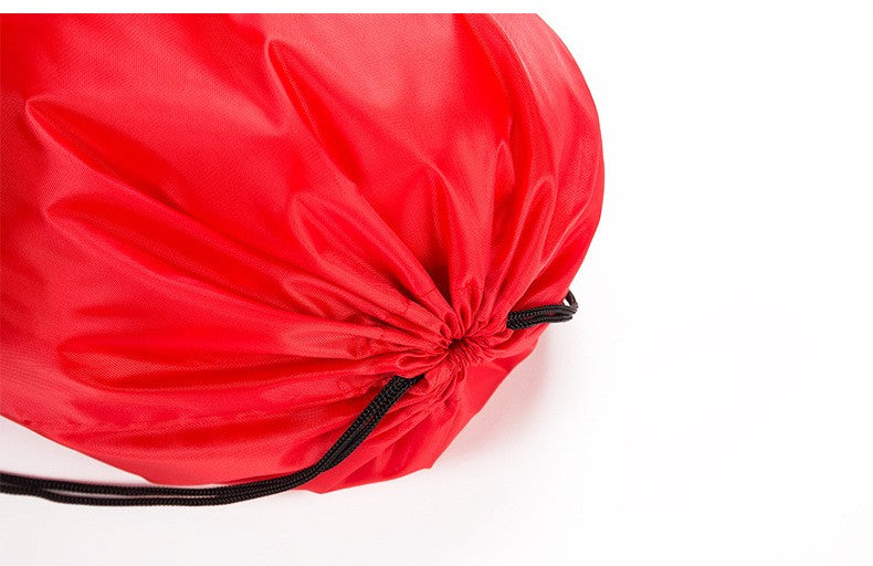 Mochila Dobrável Esportiva para Viagem ao Ar Livre Bolsa Portátil Impermeável para Natação Praia Acampamento Mochila de Cordão Bolsas de Nylon Diárias
