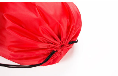 Mochila Dobrável Esportiva para Viagem ao Ar Livre Bolsa Portátil Impermeável para Natação Praia Acampamento Mochila de Cordão Bolsas de Nylon Diárias