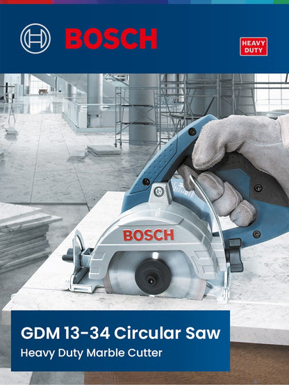 Serra de Mármore Bosch GDC 140 GDM 13-34 Profissional Serra Circular Elétrica Portátil Fabricação Precisa Sem Costura