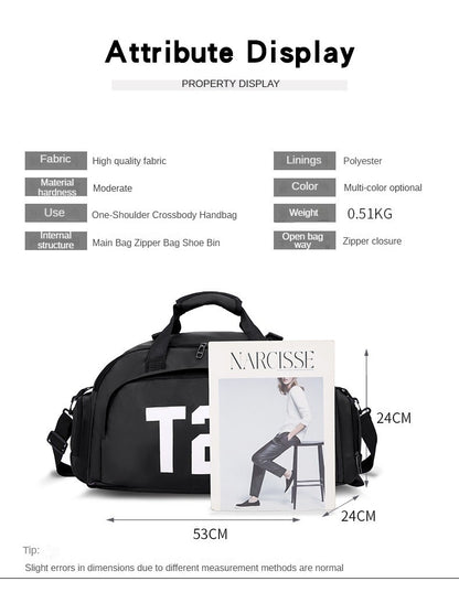 Customized logo fitness bag football backpack swimming taekwondo waterproof backpack luggage bag printed pattern