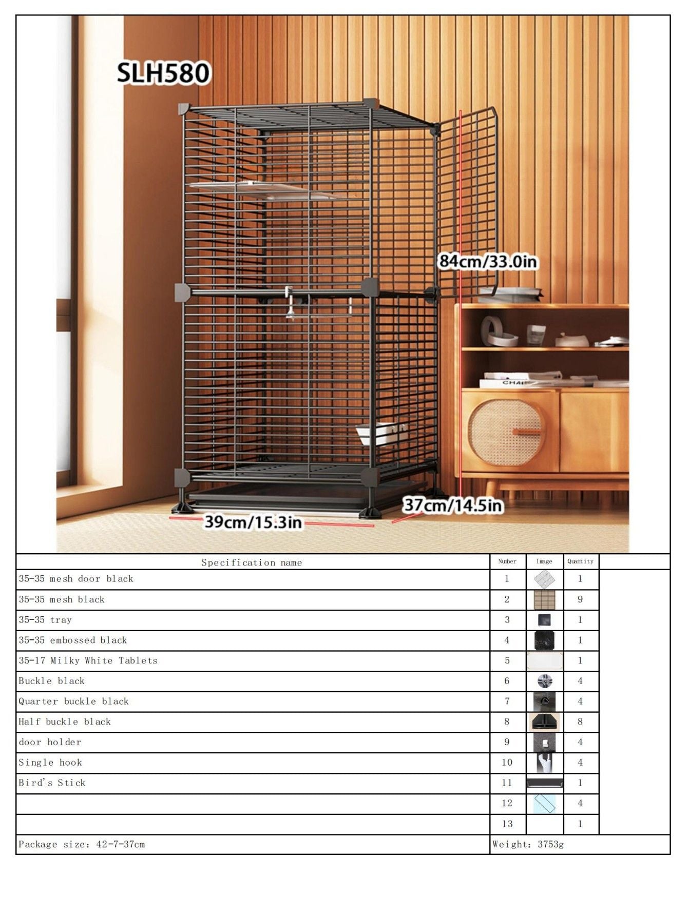 Gaiola Grande para Papagaios, Montagem DIY para Uso Doméstico, Ninho de Pássaro de Malha de Arame com Poleiro e Tigela, Adequada para Periquitos, Calopsitas, Mainás e Tentilhões