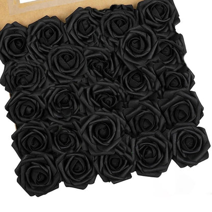 5/10/15/20/25Pcs Artificial Rose Flowers Wedding Decorations Centerpieces Arrangements Party Baby Shower Garden Home Decor Gifts