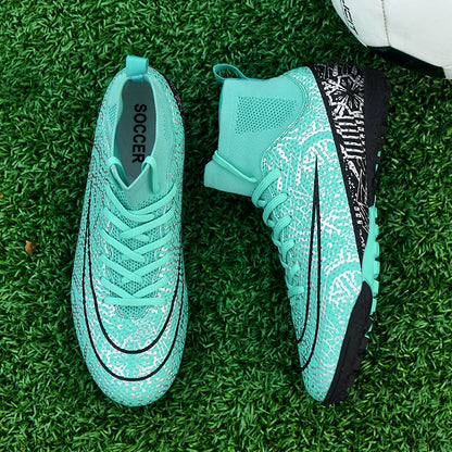 New Men Women Professional Soccer Shoes Unisex Futsal High-quality Football Boots Ultralight Hot Sale Cleats TF/FG Sneakers